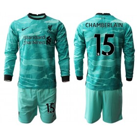 Tenue Liverpool Alex Oxlade-Chamberlain 15 Enfant Extérieur 2020-2021 Maillot de Foot ML